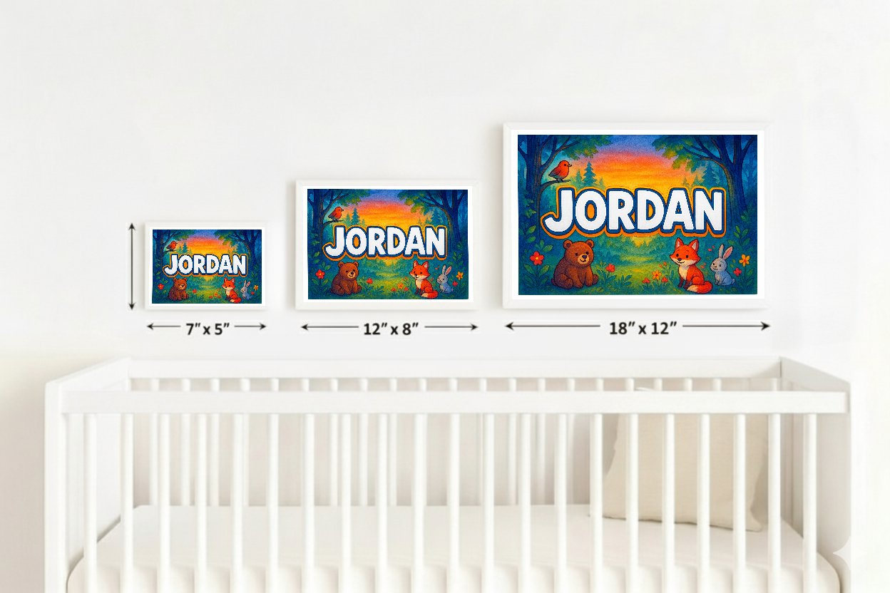 Personalized name art for Jordan