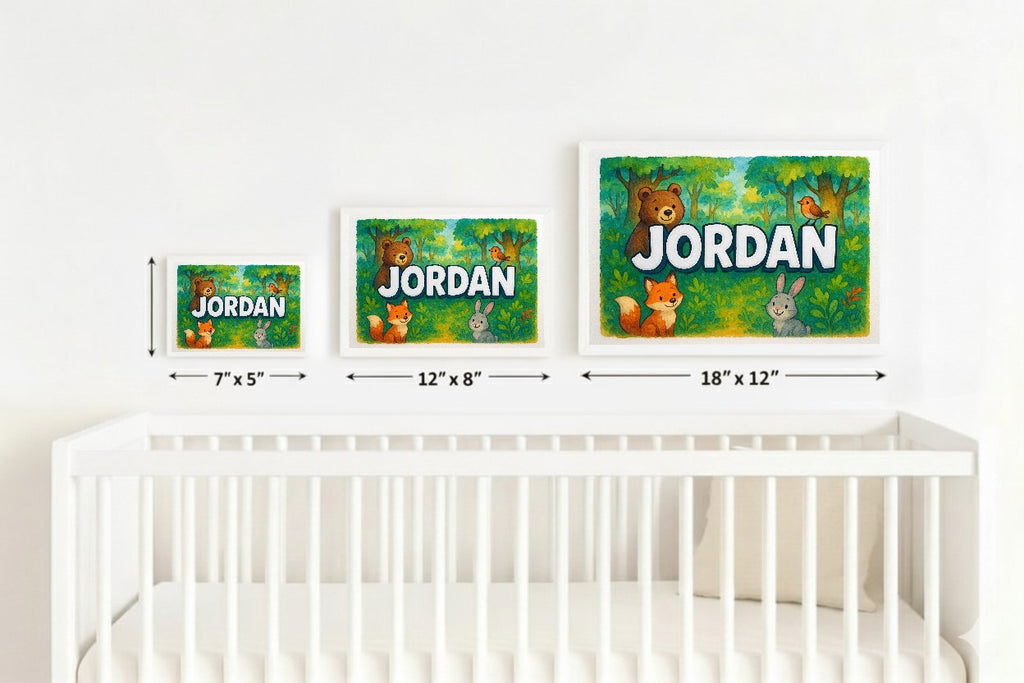 Personalized name art for Jordan
