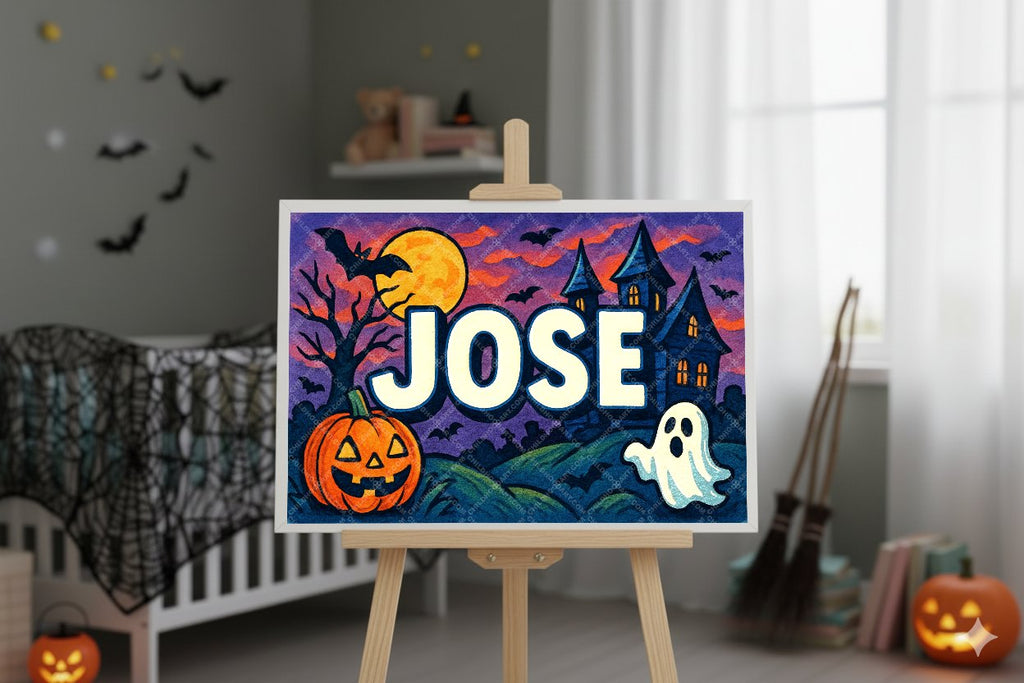 Personalized name art for Jose