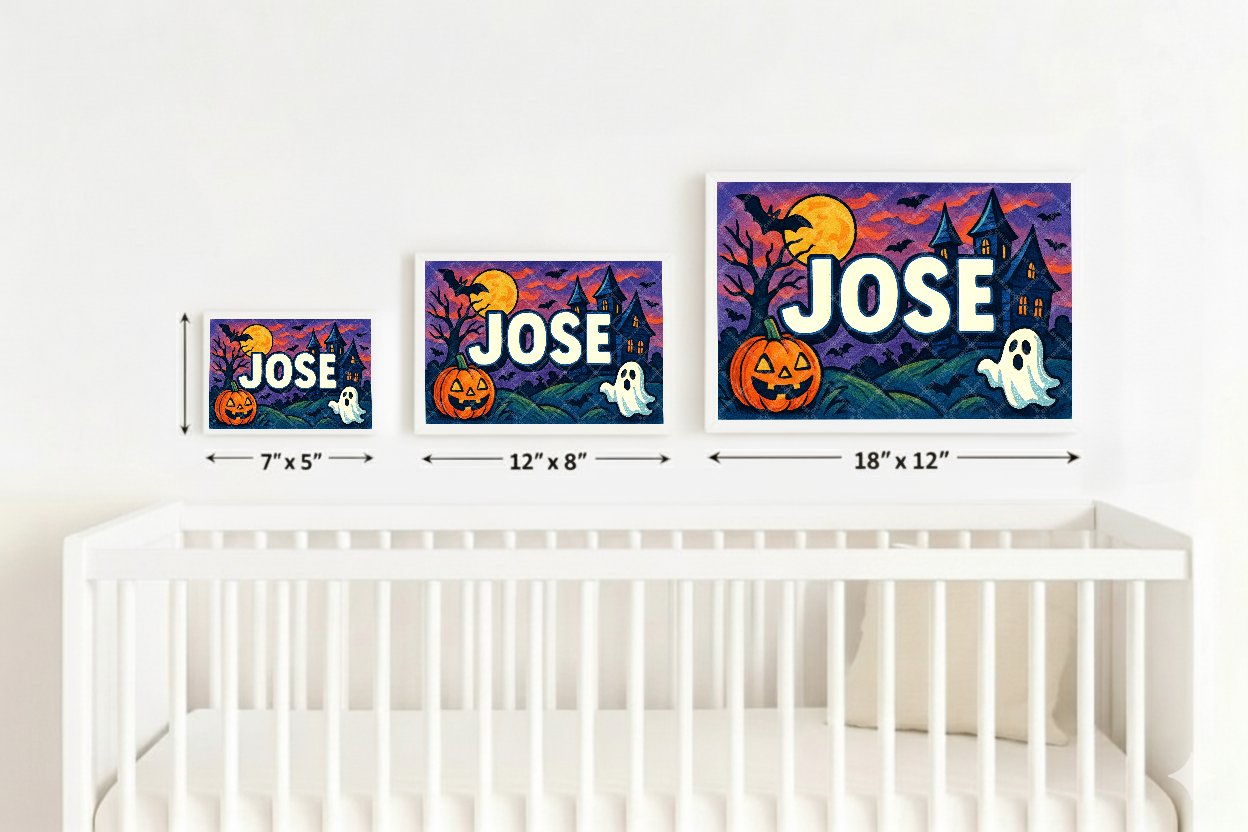 Personalized name art for Jose