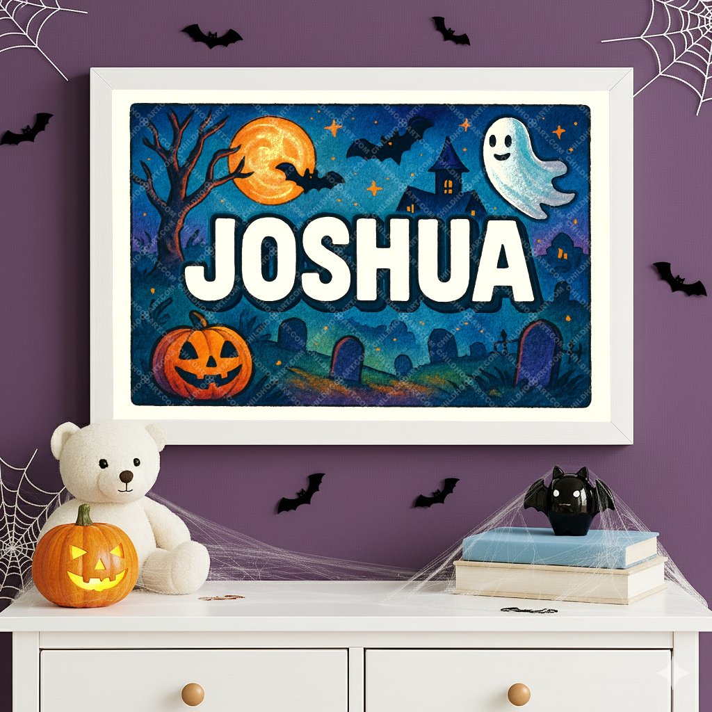 Personalized name art for Joshua