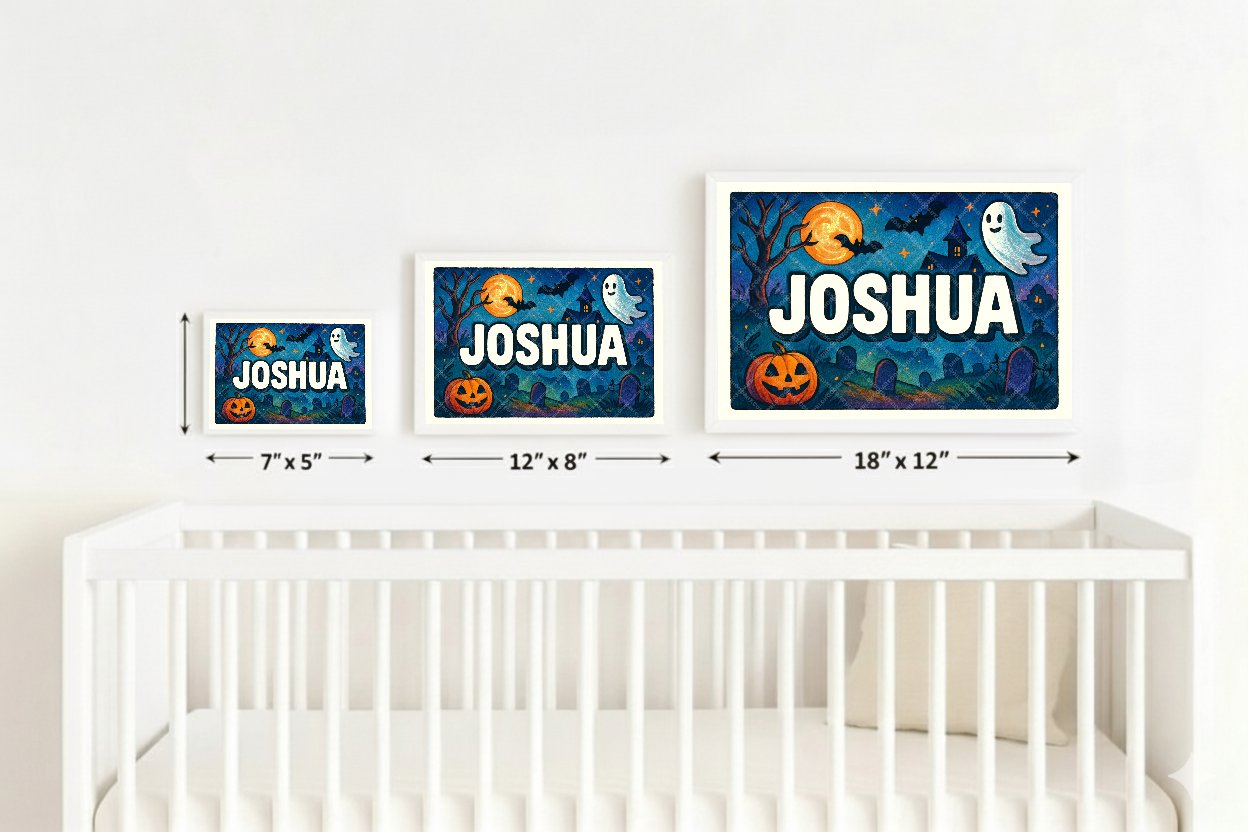 Personalized name art for Joshua