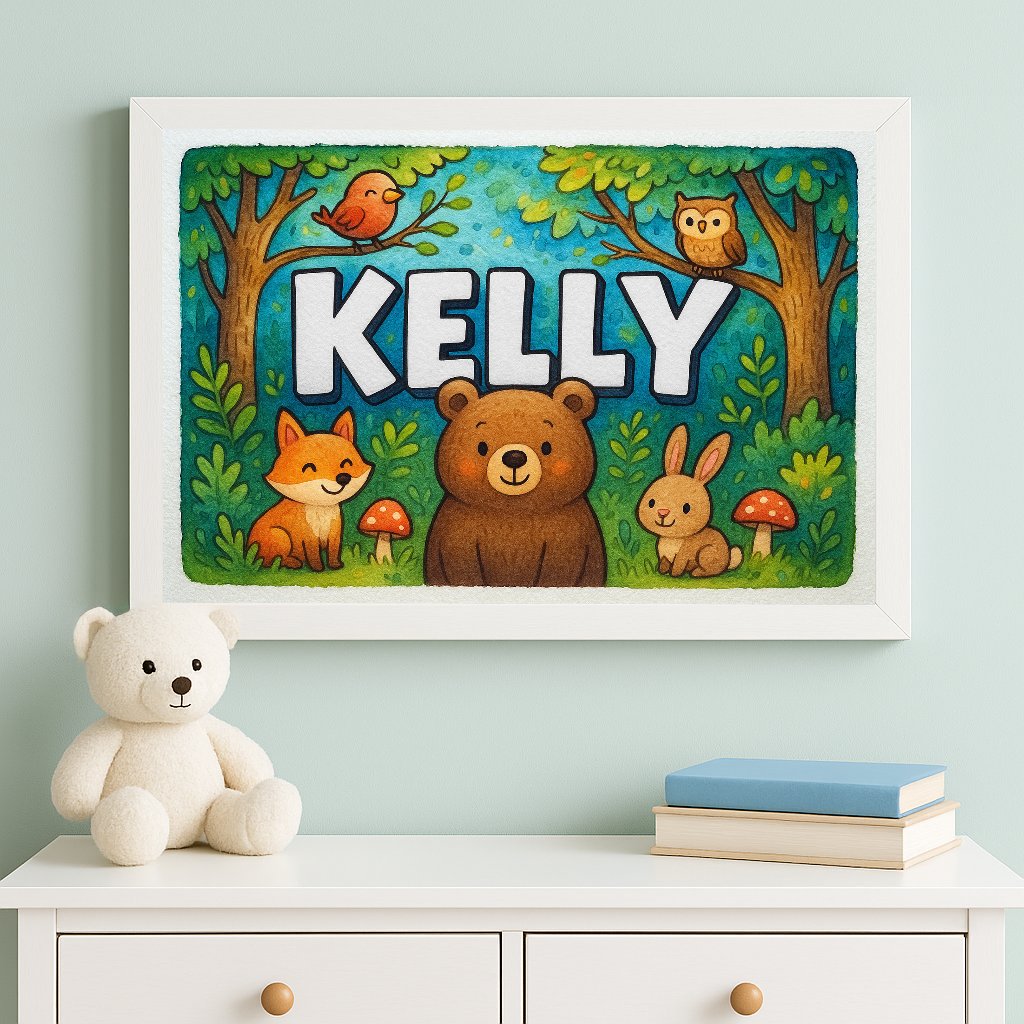 Personalized name art for Joyful