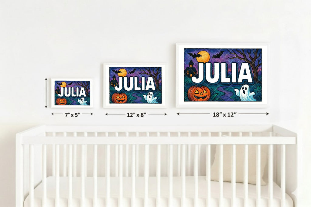 Personalized name art for Julia