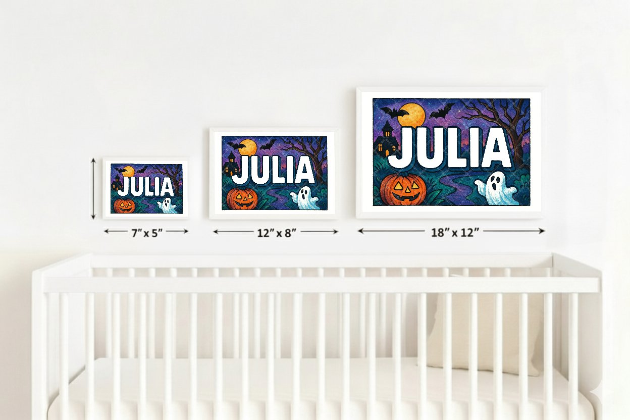Personalized name art for Julia