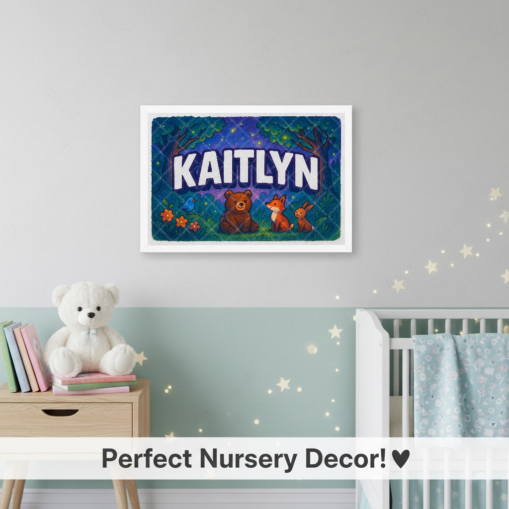 Personalized name art for Kaitlyn