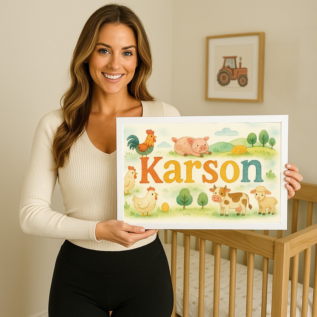 Karson's Customized Farm Name Art 01