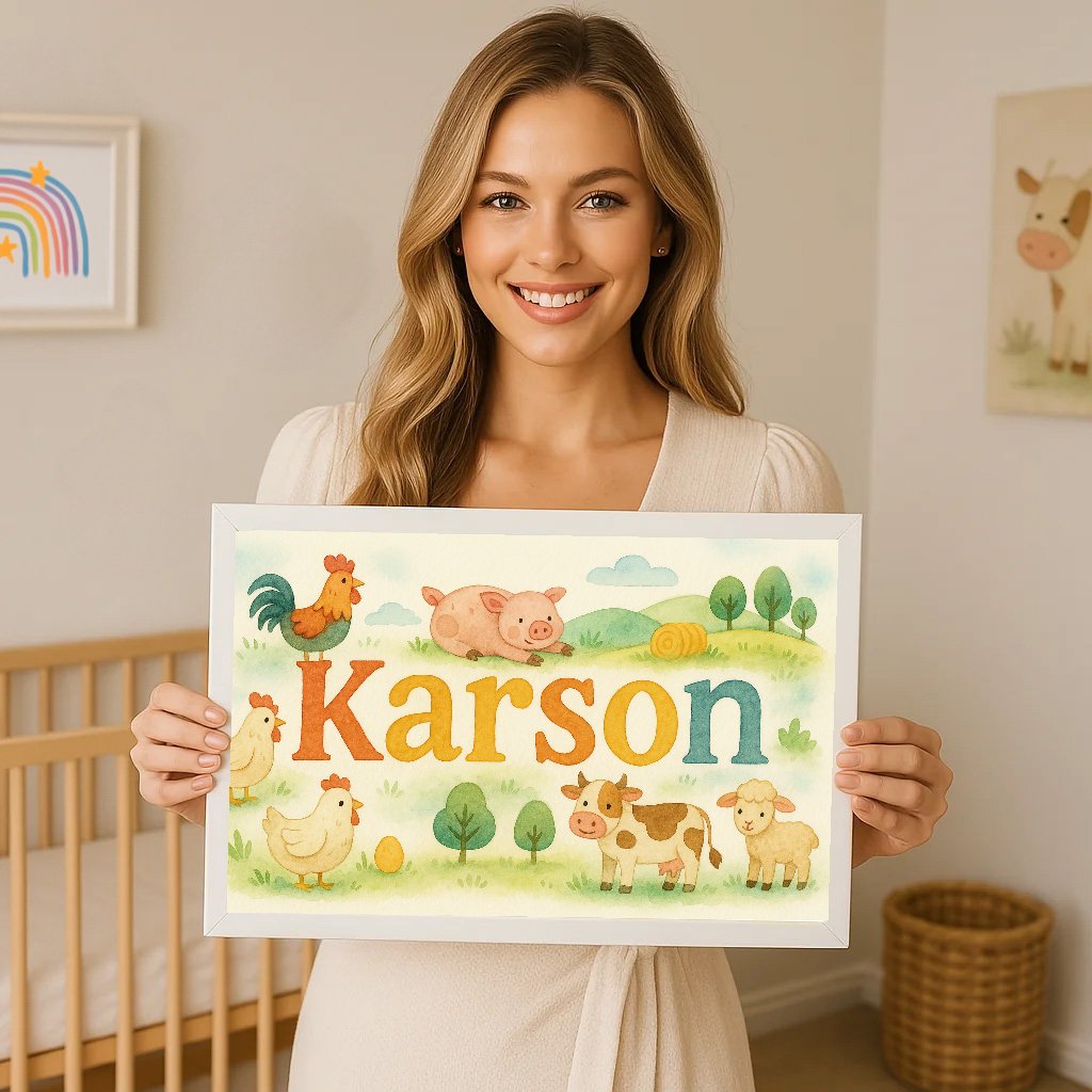 Karson's Customized Farm Name Art 01