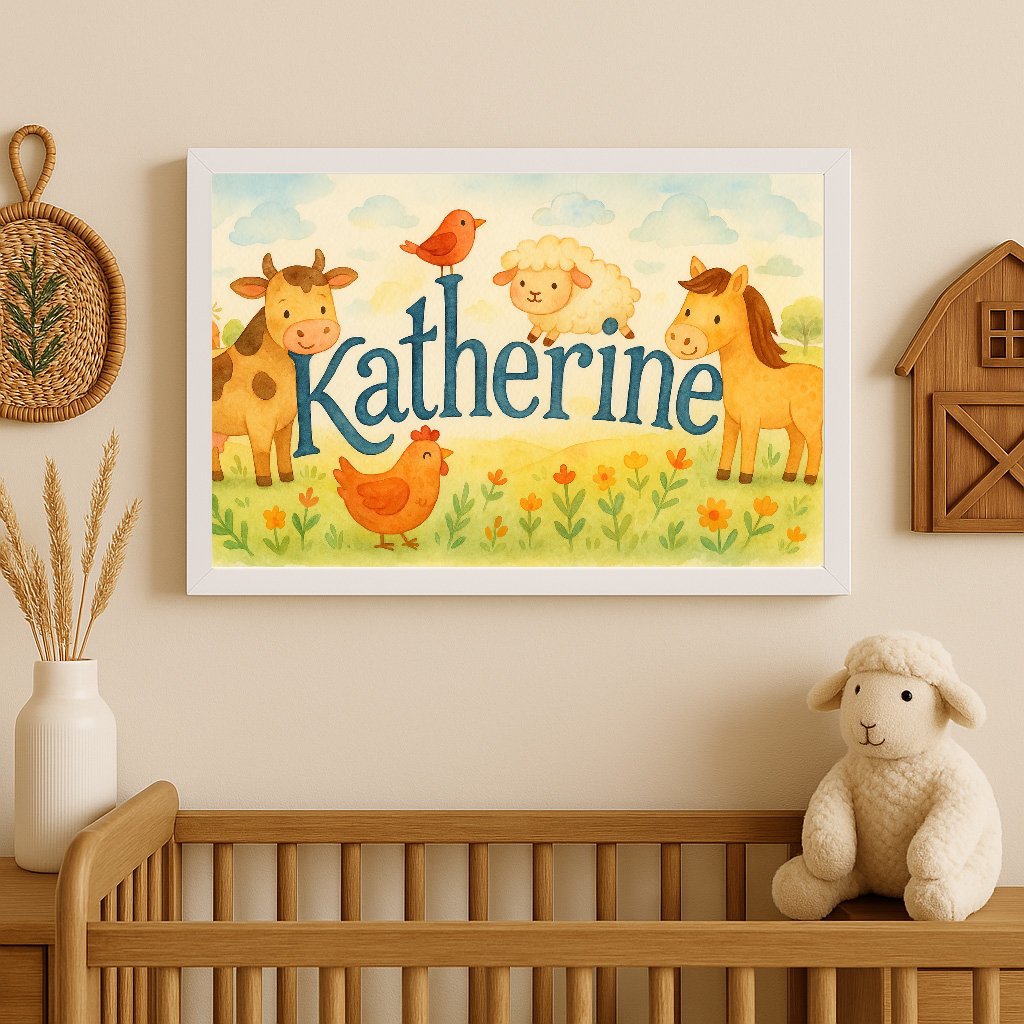Katherine's Customized Farm Name Art 252