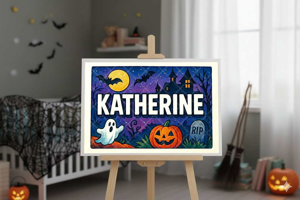 Personalized name art for Katherine