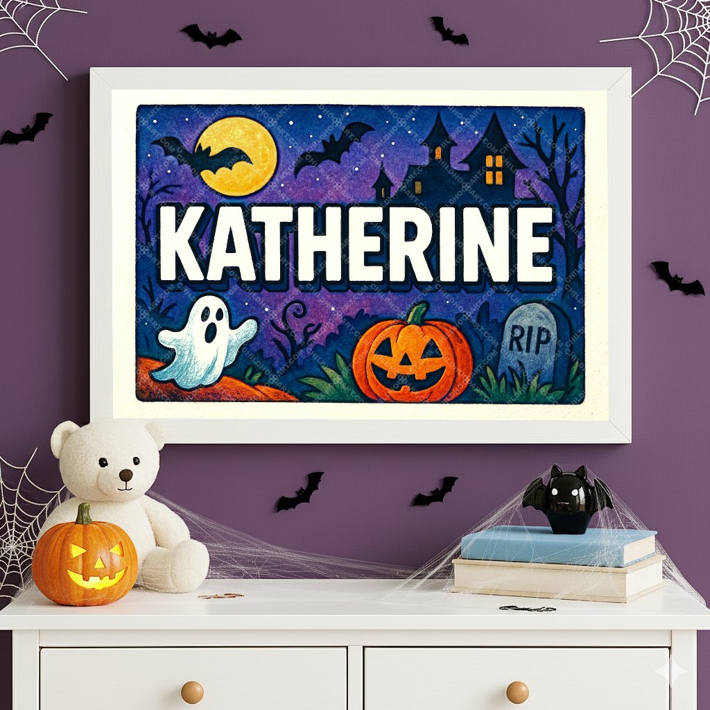 Personalized name art for Katherine