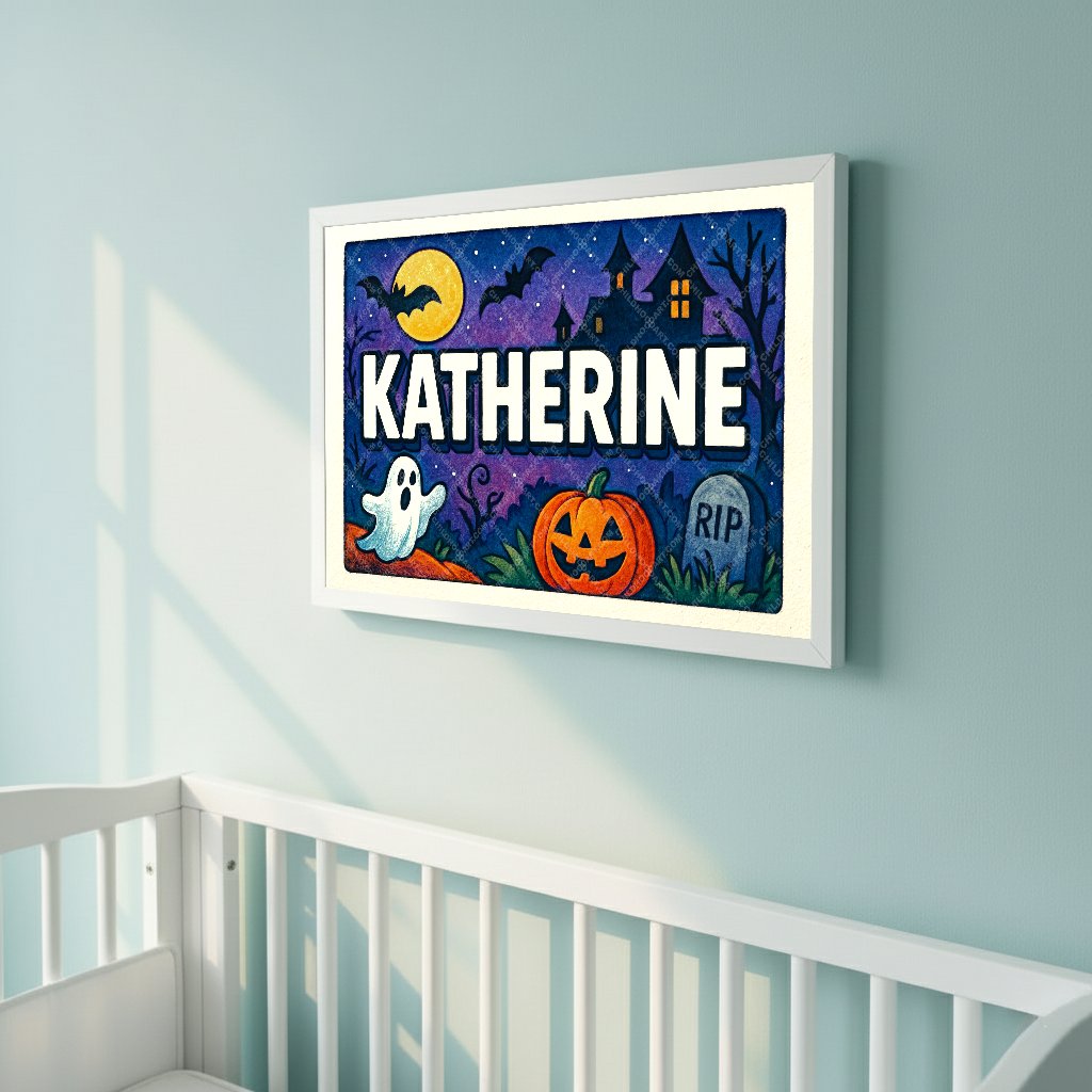 Personalized name art for Katherine