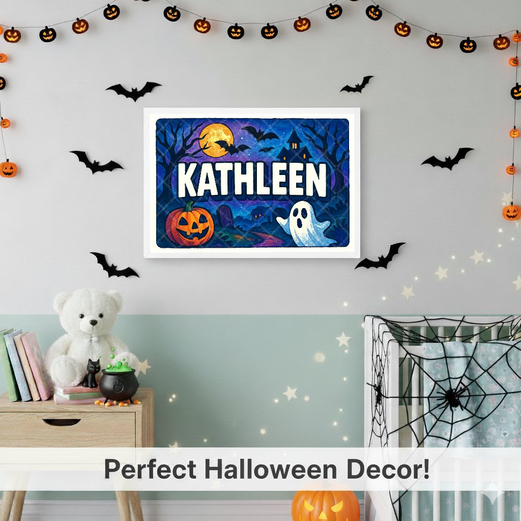 Personalized name art for Kathleen