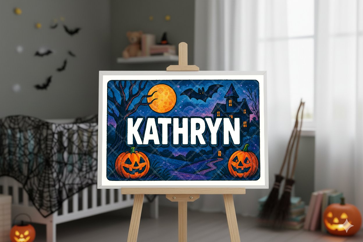 Personalized name art for Kathryn
