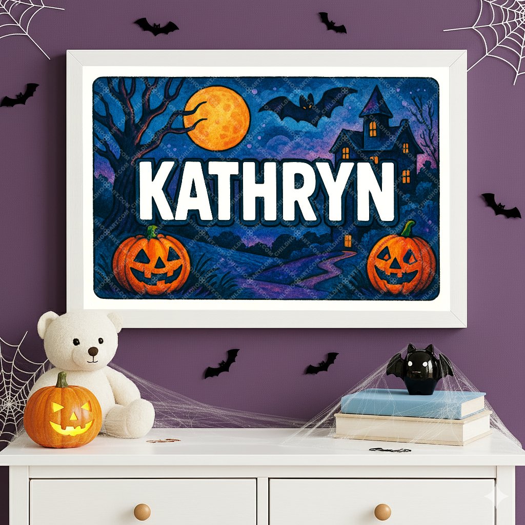 Personalized name art for Kathryn