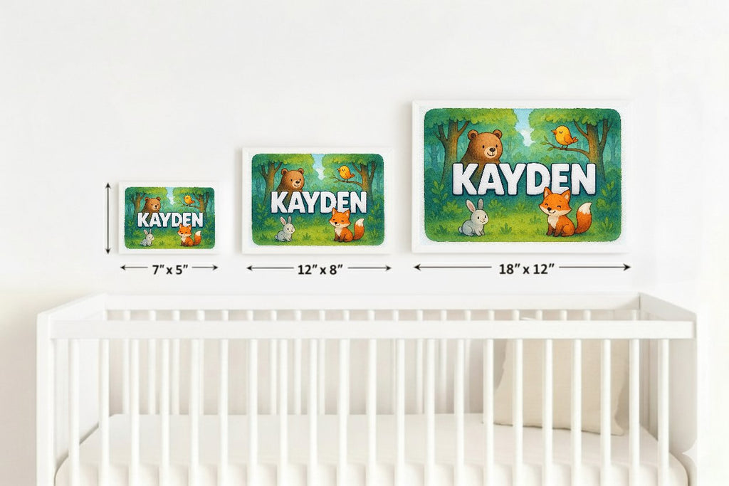 Personalized name art for Kayden
