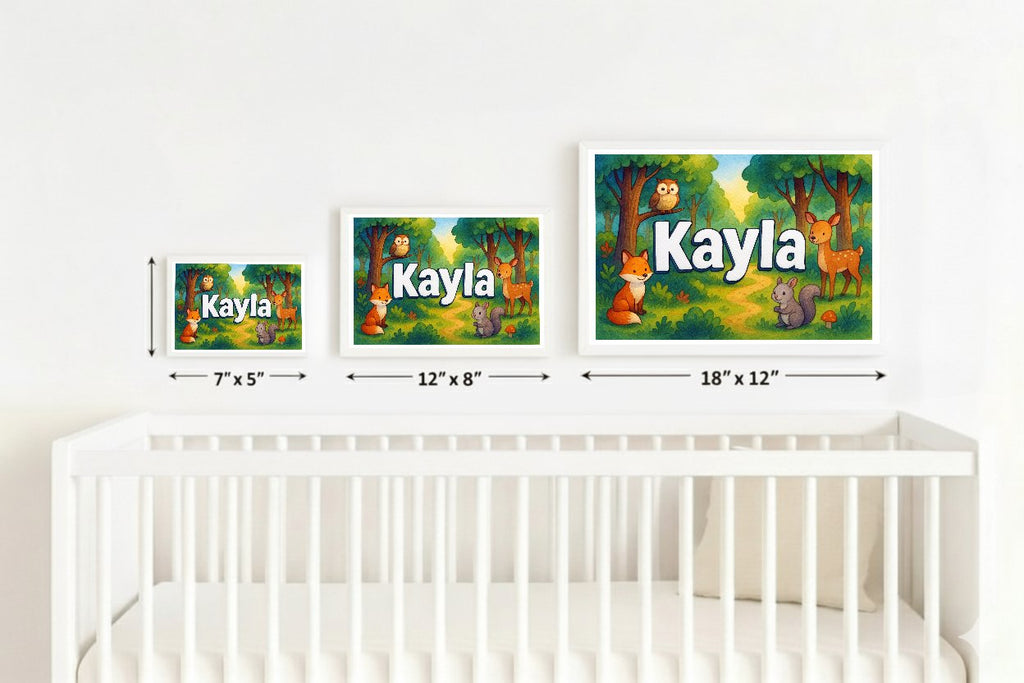 Personalized name art for Kayla