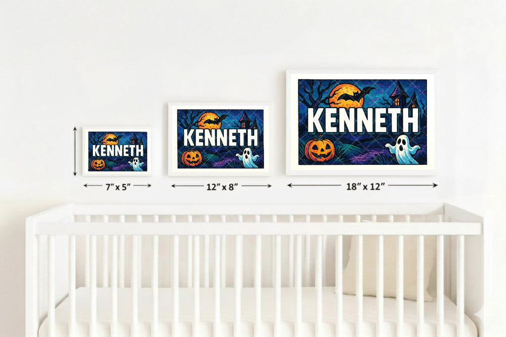 Personalized name art for Kenneth