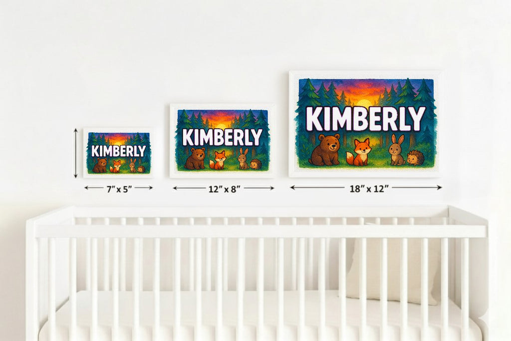 Personalized name art for Kimberly