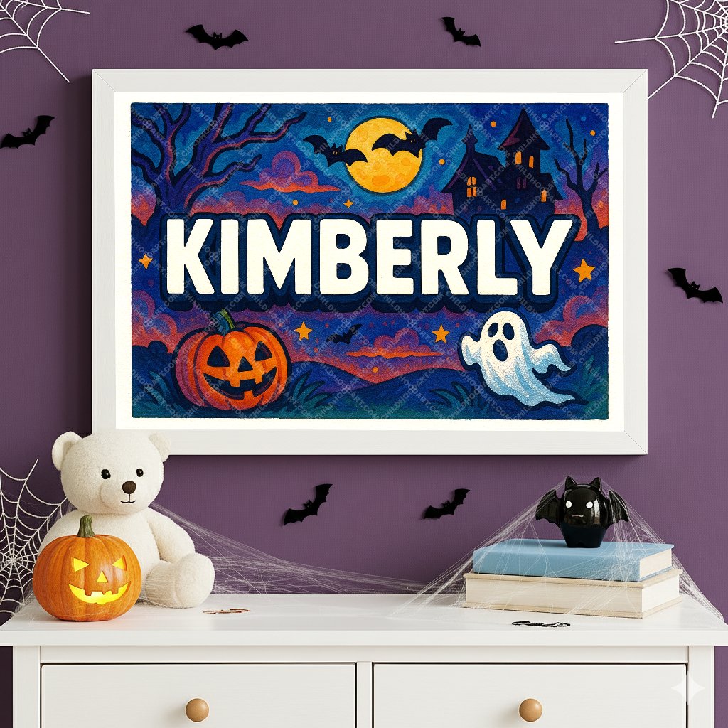 Personalized name art for Kimberly