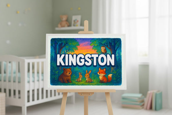Kingston’s Personalized Forest Friends Art
