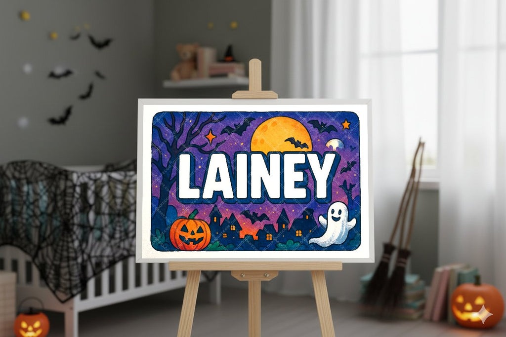 Personalized name art for Lainey