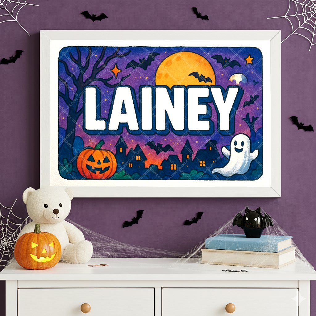 Personalized name art for Lainey