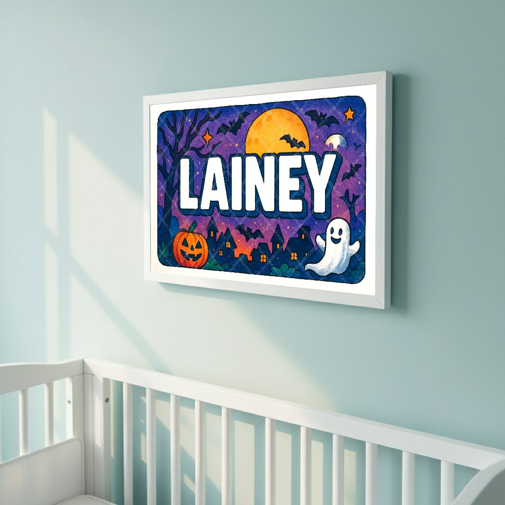 Personalized name art for Lainey