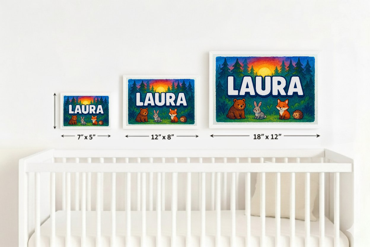 Personalized name art for Laura