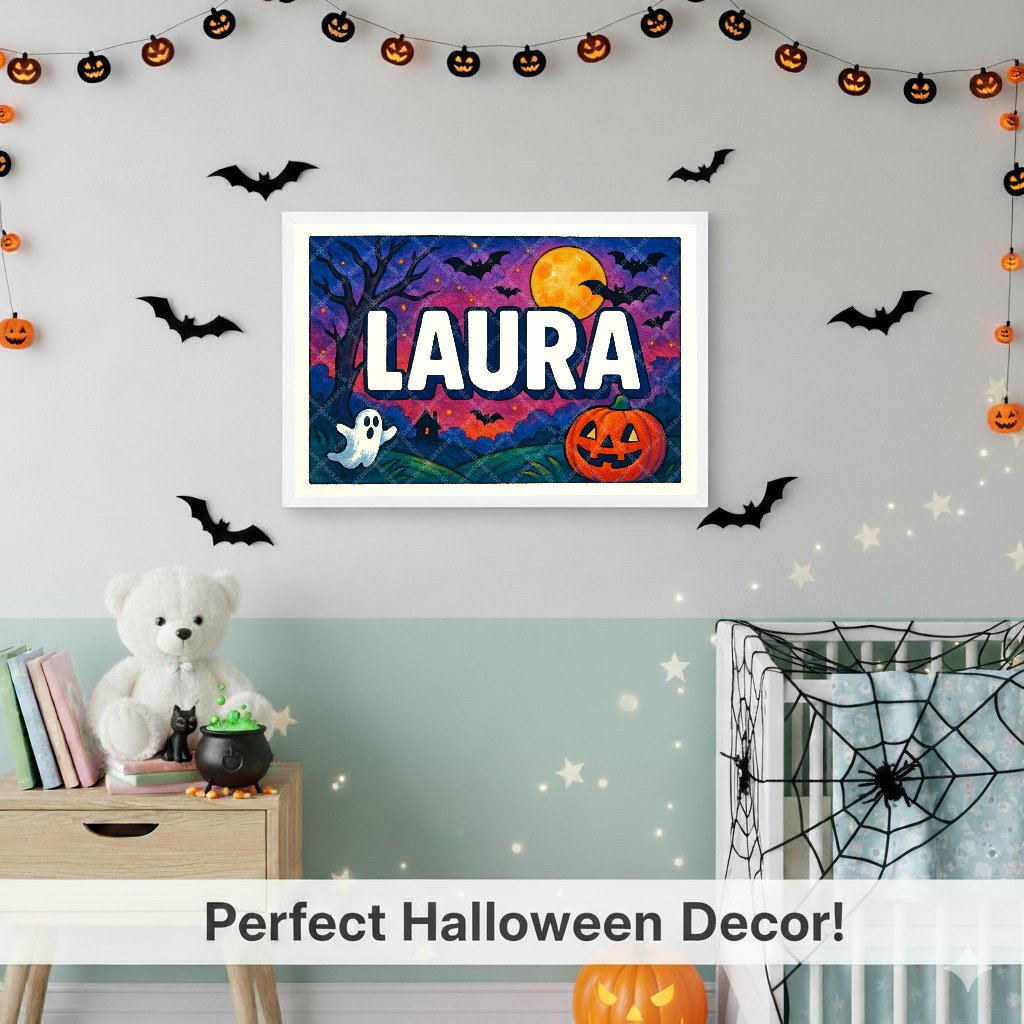 Personalized name art for Laura