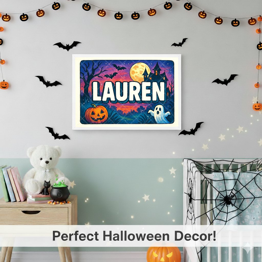 Personalized name art for Lauren