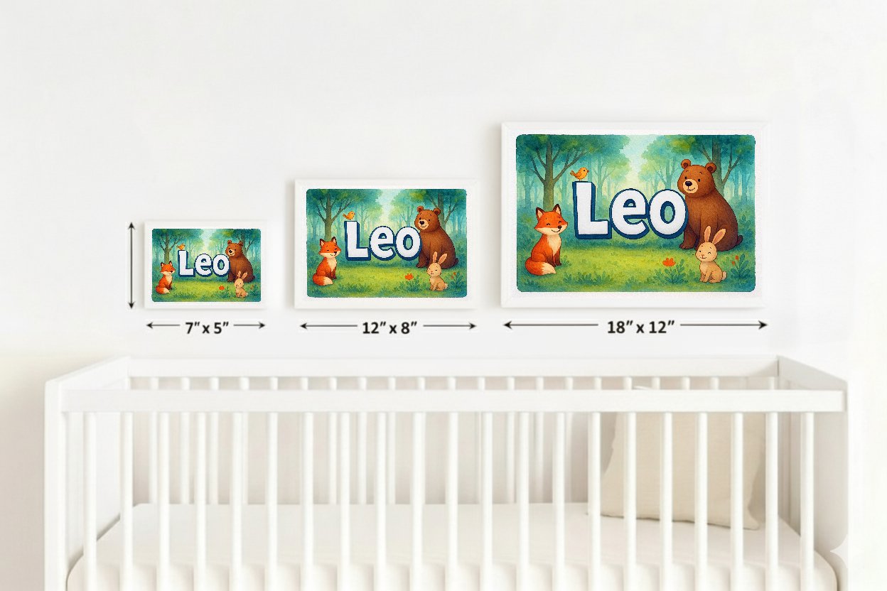 Personalized name art for Leo