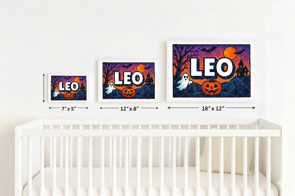 Personalized name art for Leo