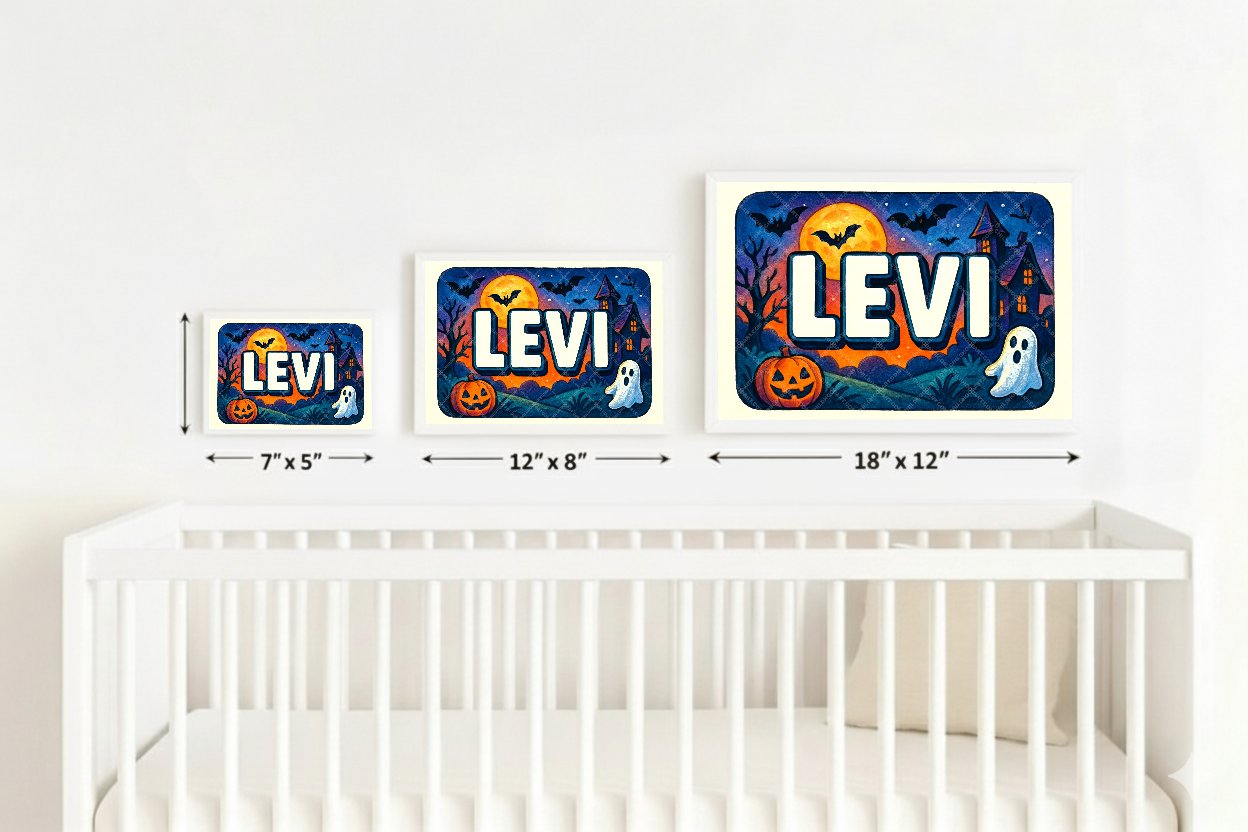 Personalized name art for Levi
