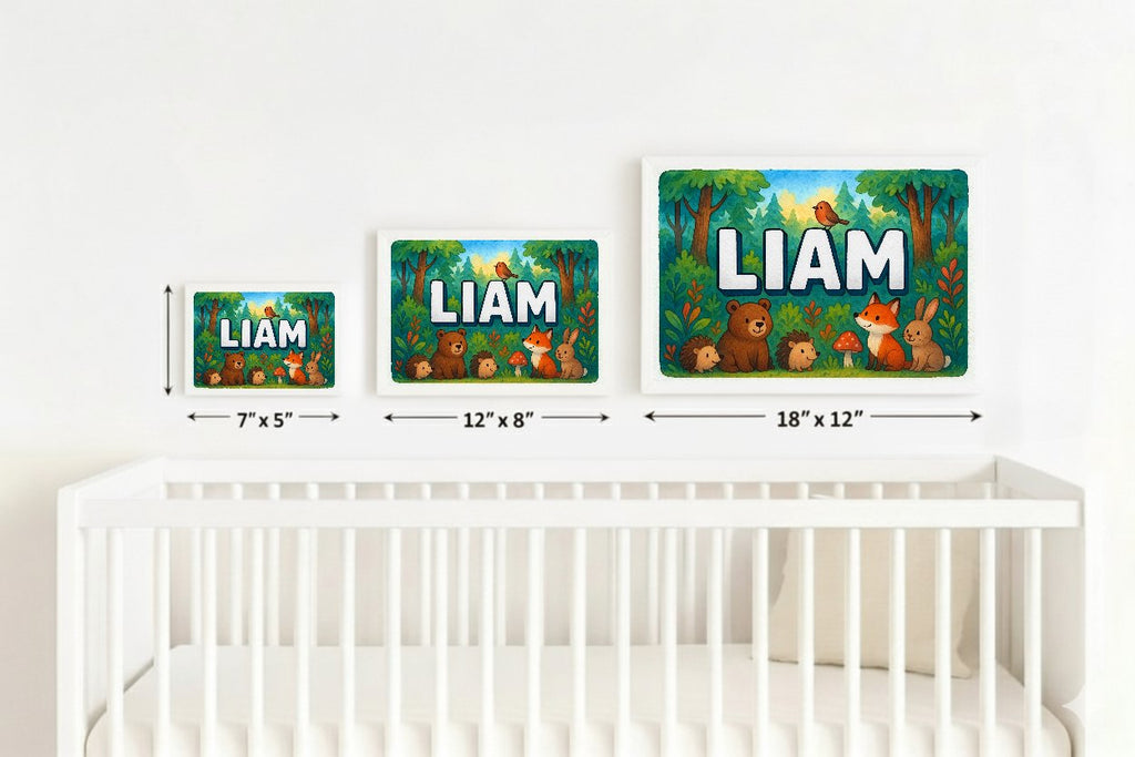 Personalized name art for Liam