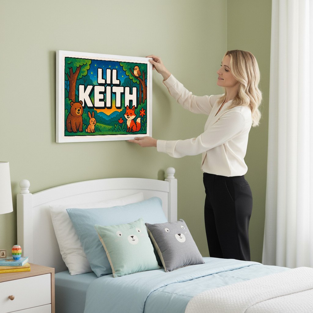 Personalized name art for LilKeith
