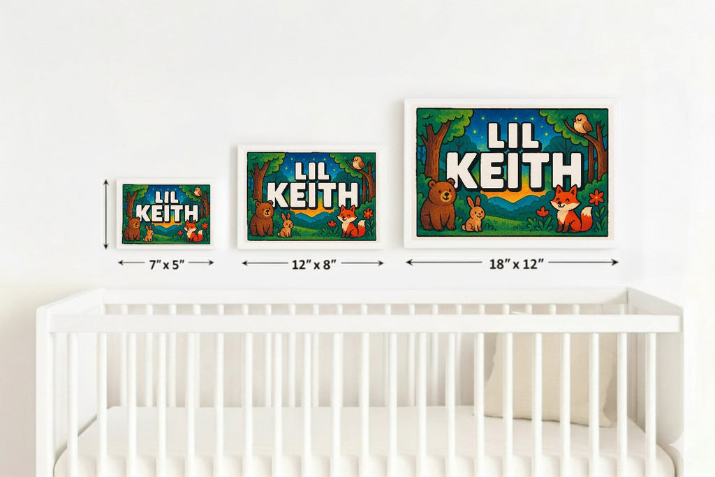 Personalized name art for LilKeith