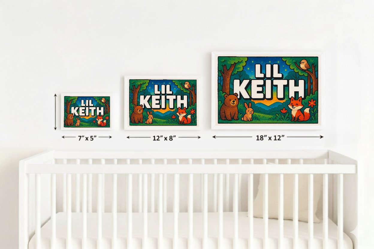 Personalized name art for LilKeith