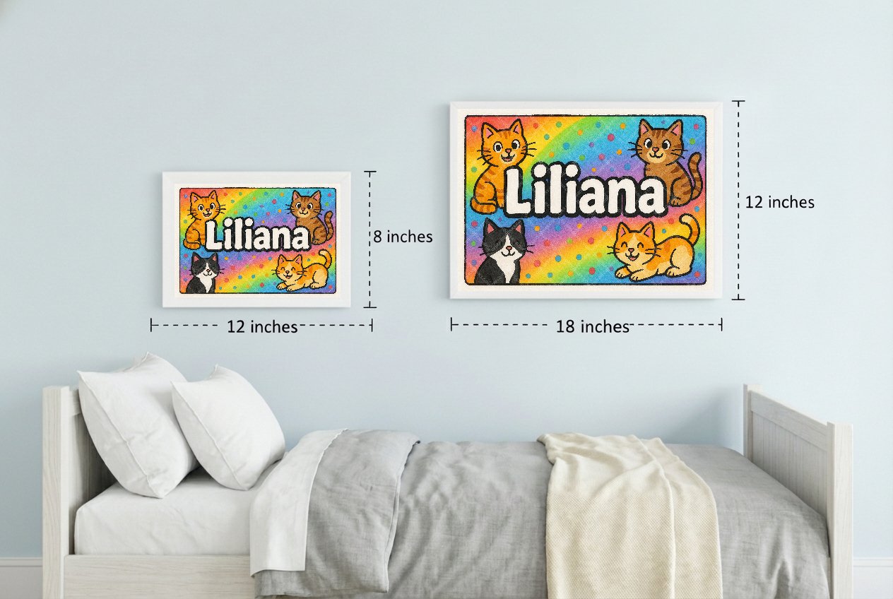Personalized name art for Liliana