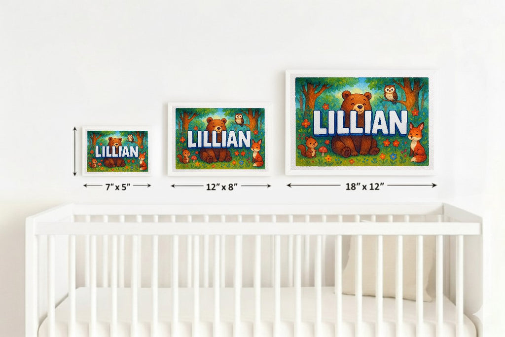Personalized name art for Lillian