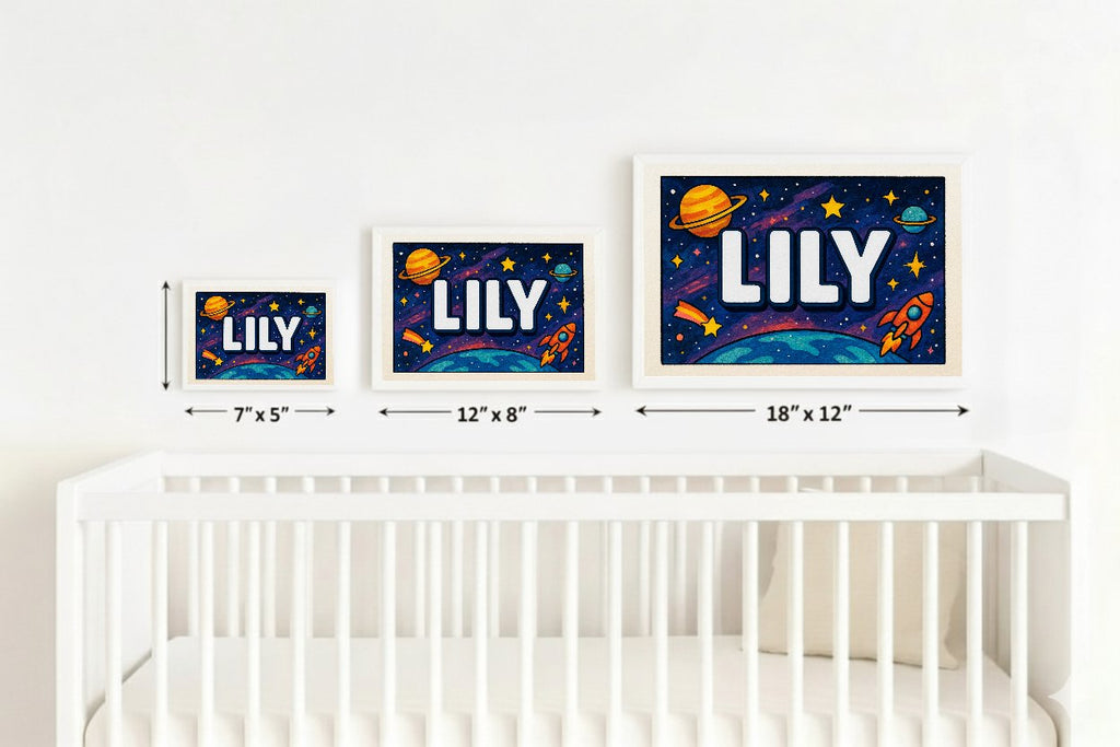 Personalized name art for Lily