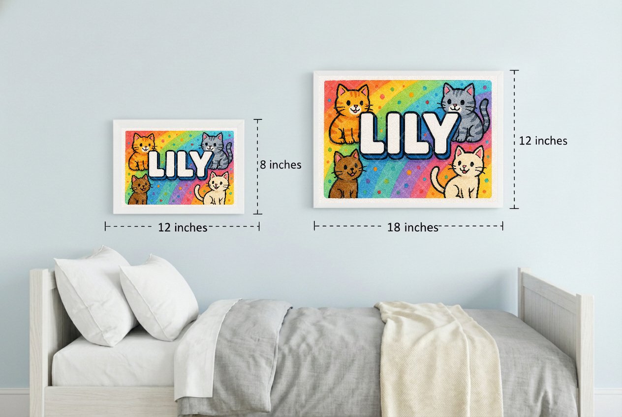 Personalized name art for Lily