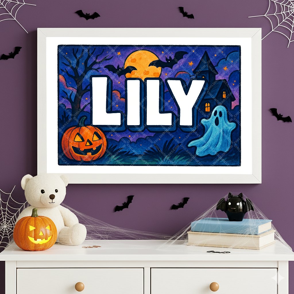 Personalized name art for Lily