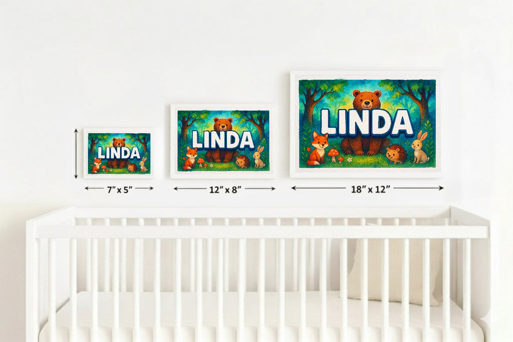 Personalized name art for Linda