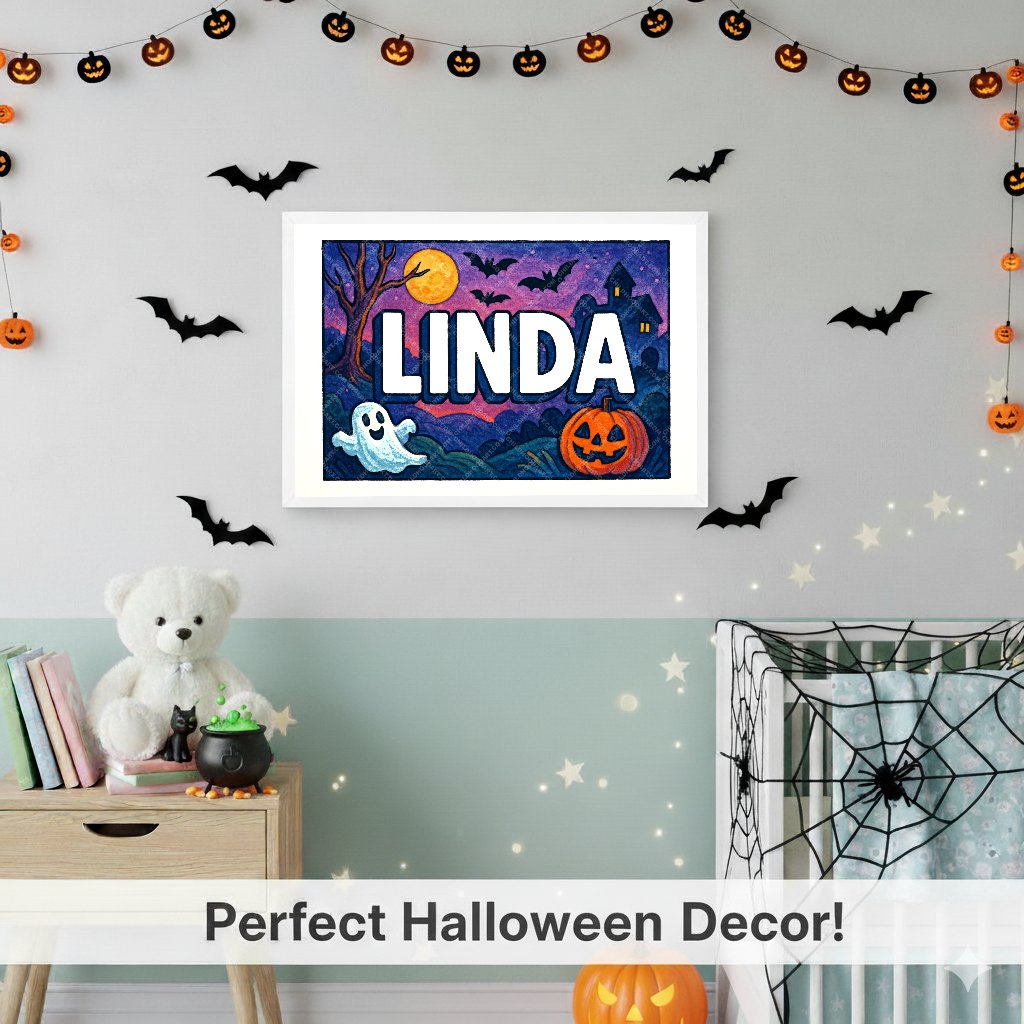 Personalized name art for Linda