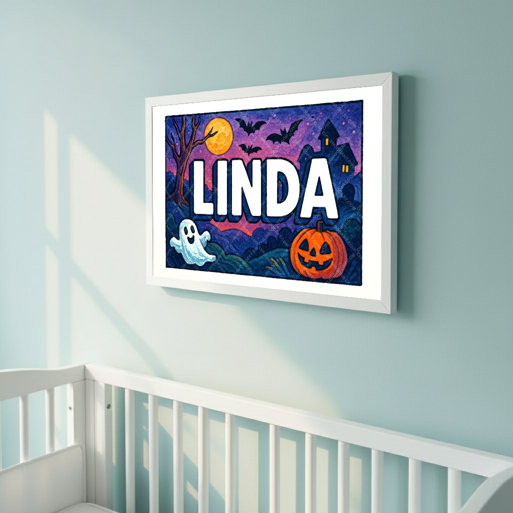 Personalized name art for Linda