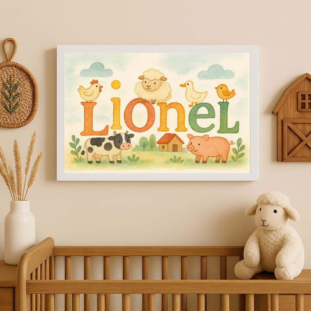 Lionel's Customized Farm Name Art 01