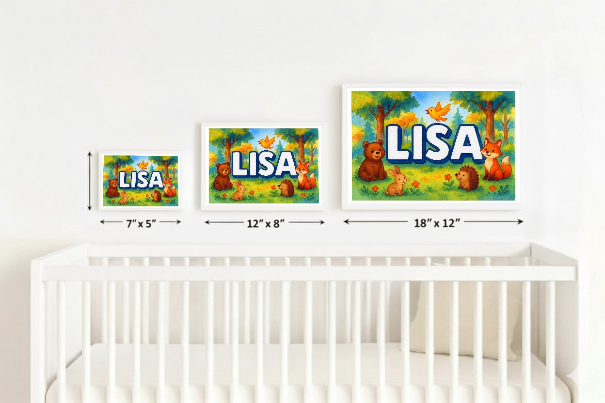 Personalized name art for Lisa