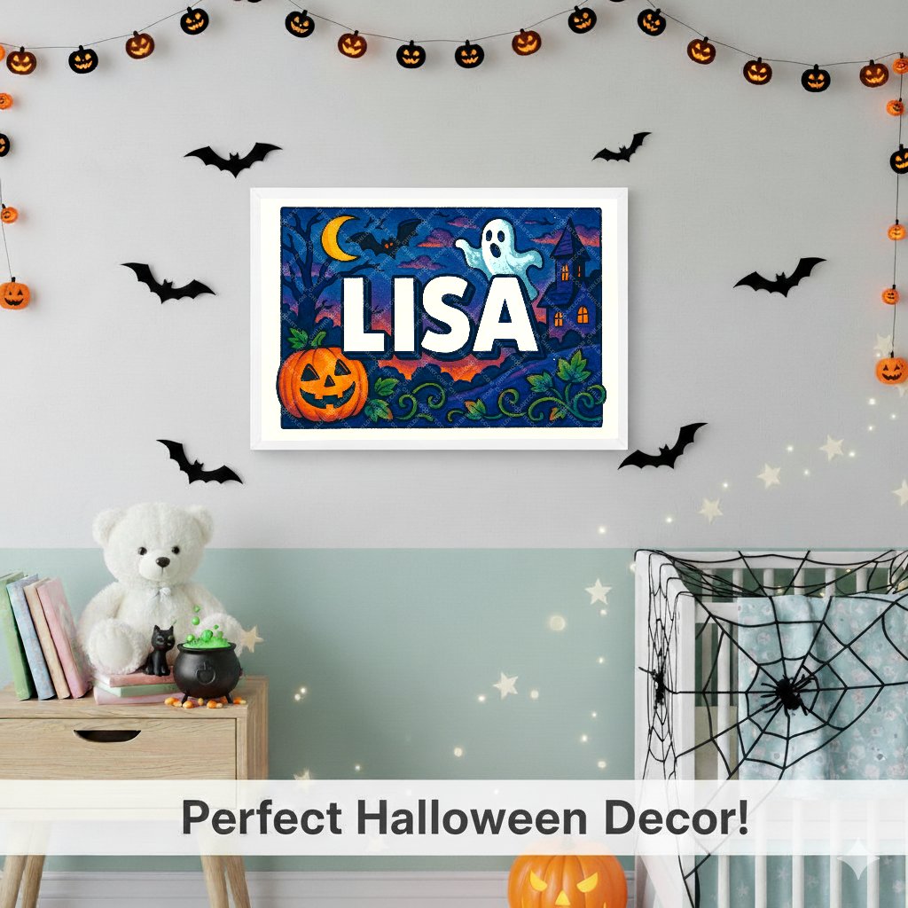 Personalized name art for Lisa