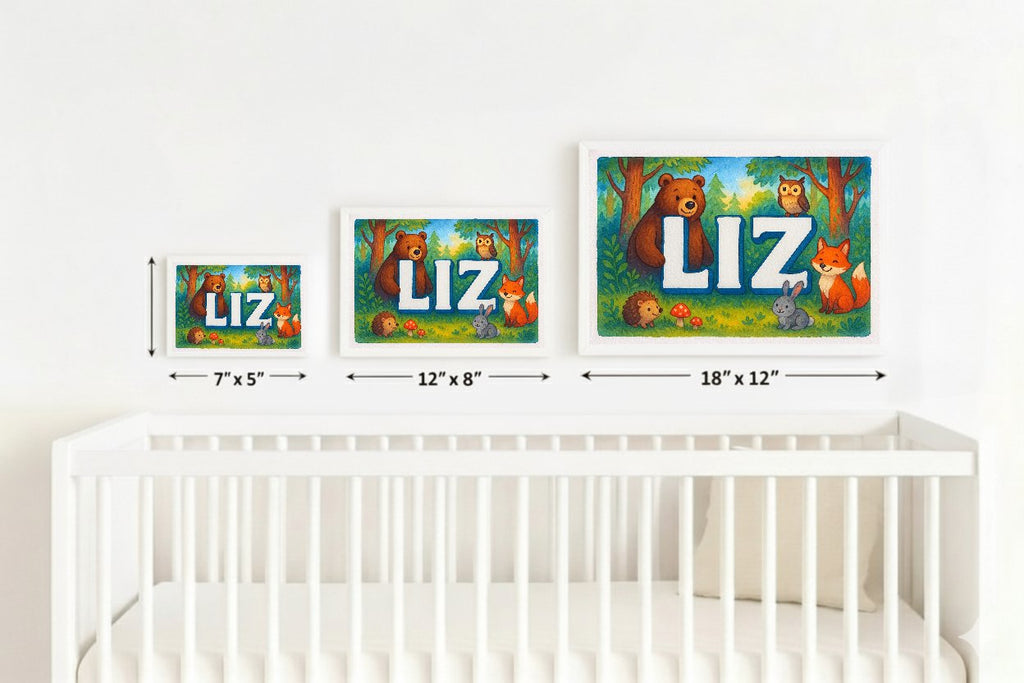 Personalized name art for Liz